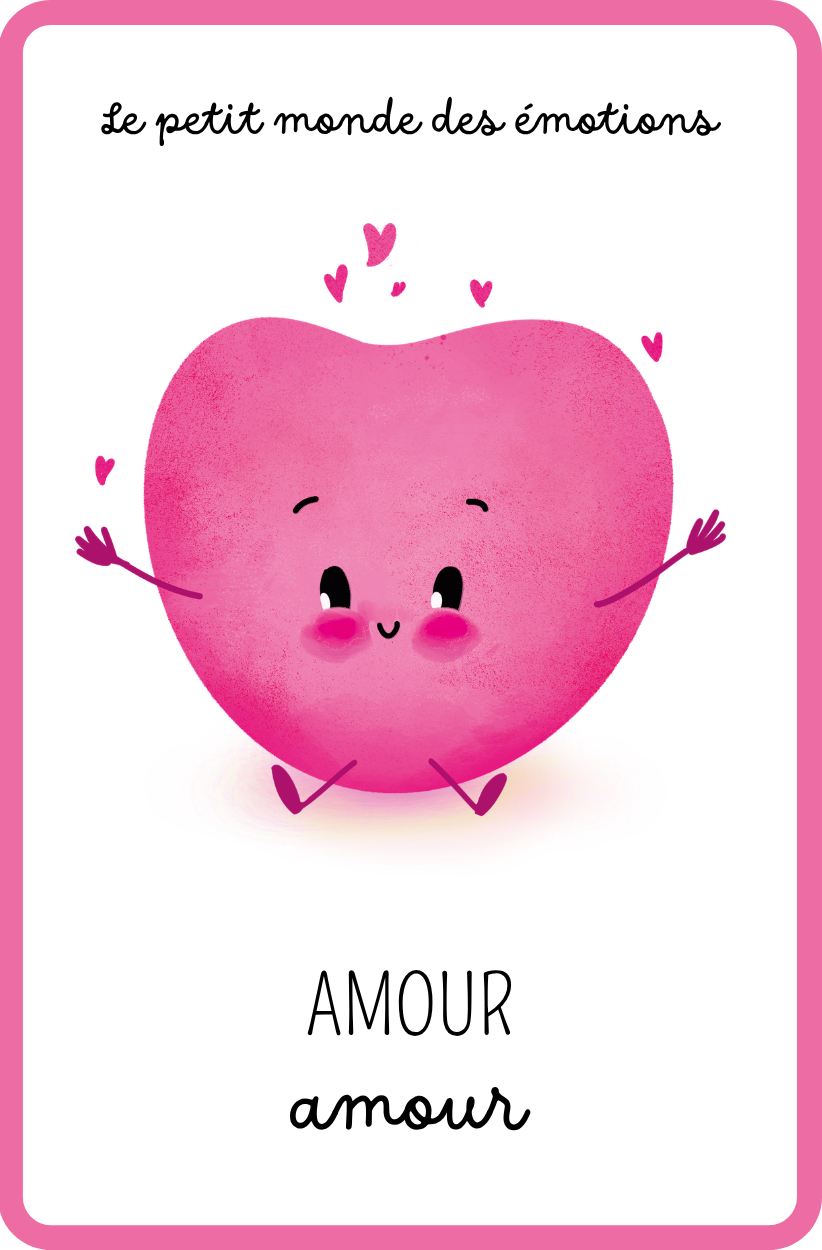 Imagier émotions : amour