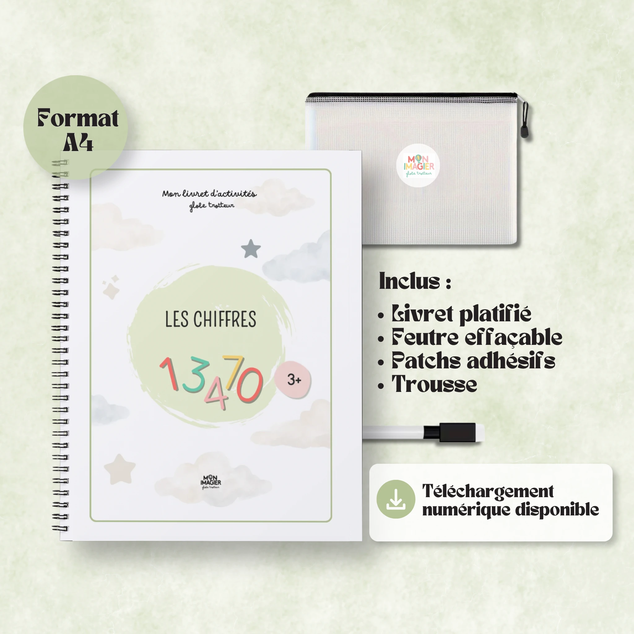 Mon livret d’activités des chiffres