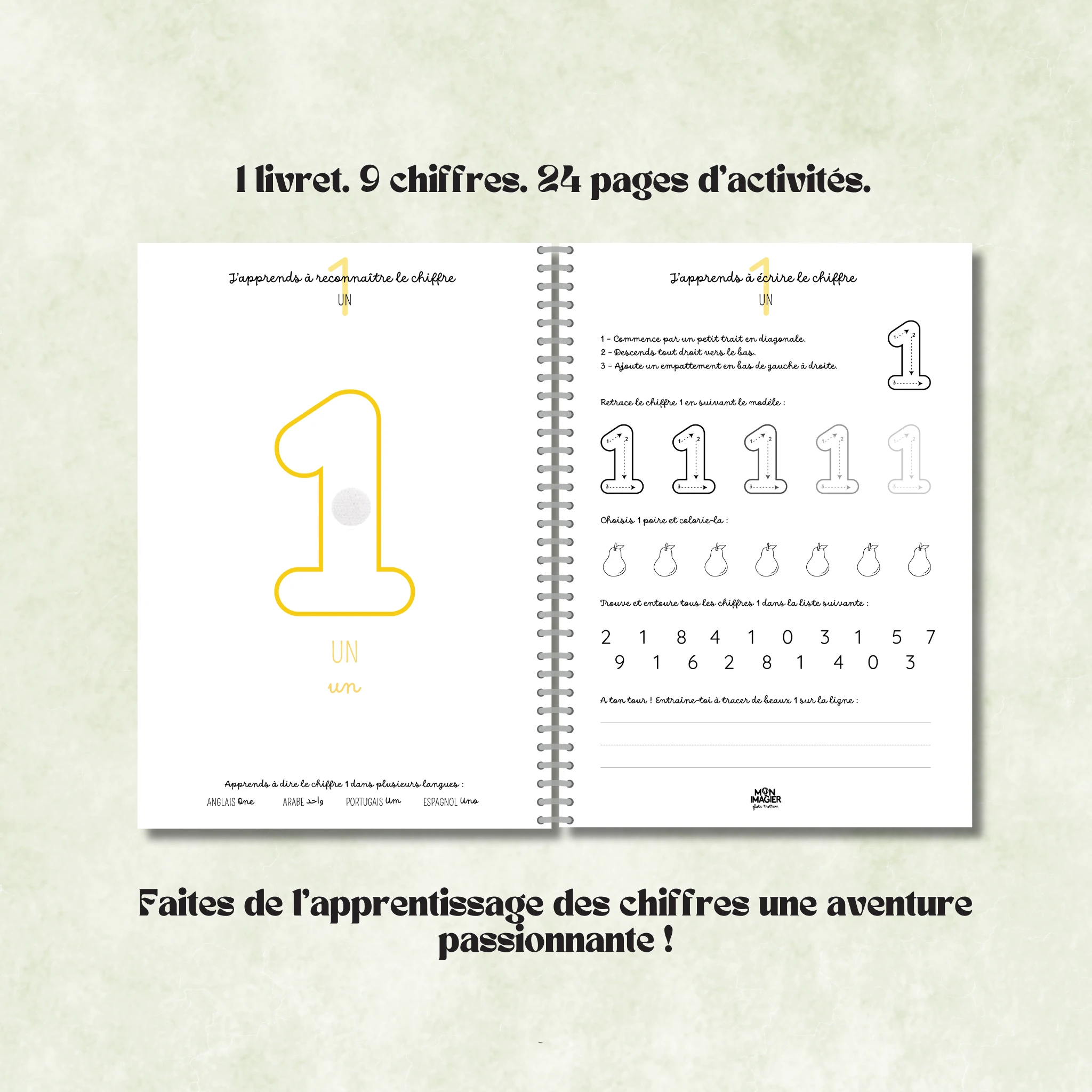 Mon livret des chiffres - 2