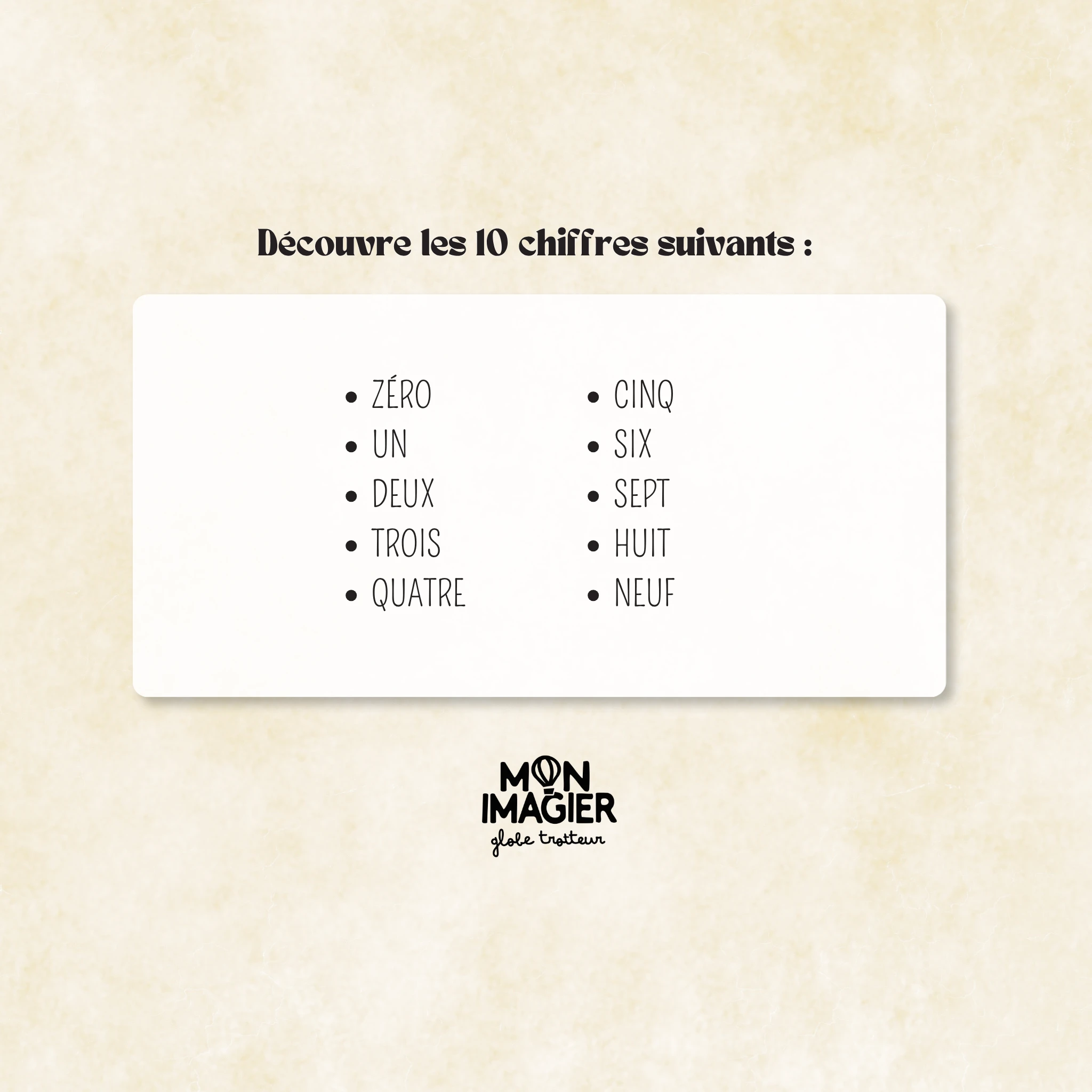 Mon imagier des chiffres - 4