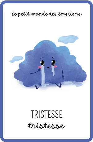 Imagier émotions : tristesse